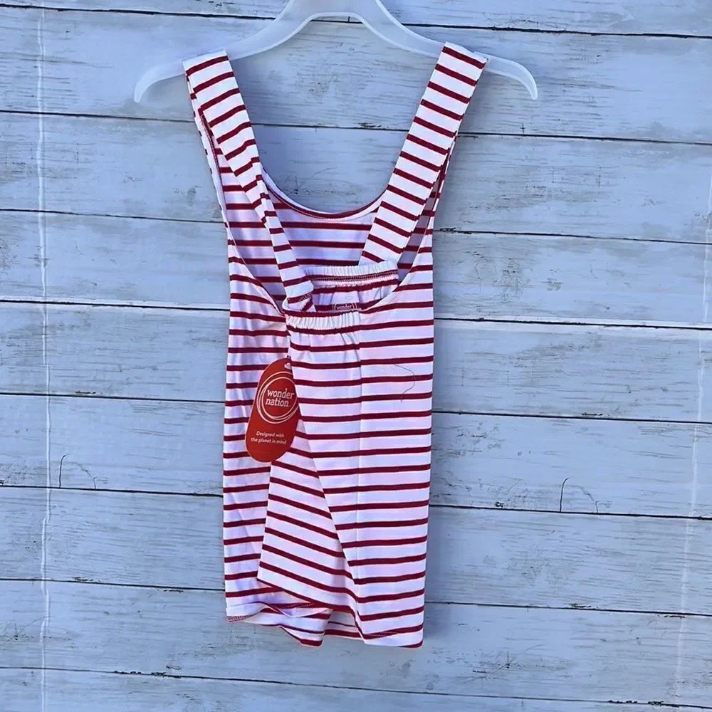 Girls Strapped Back Tank top - Picture 2 of 2